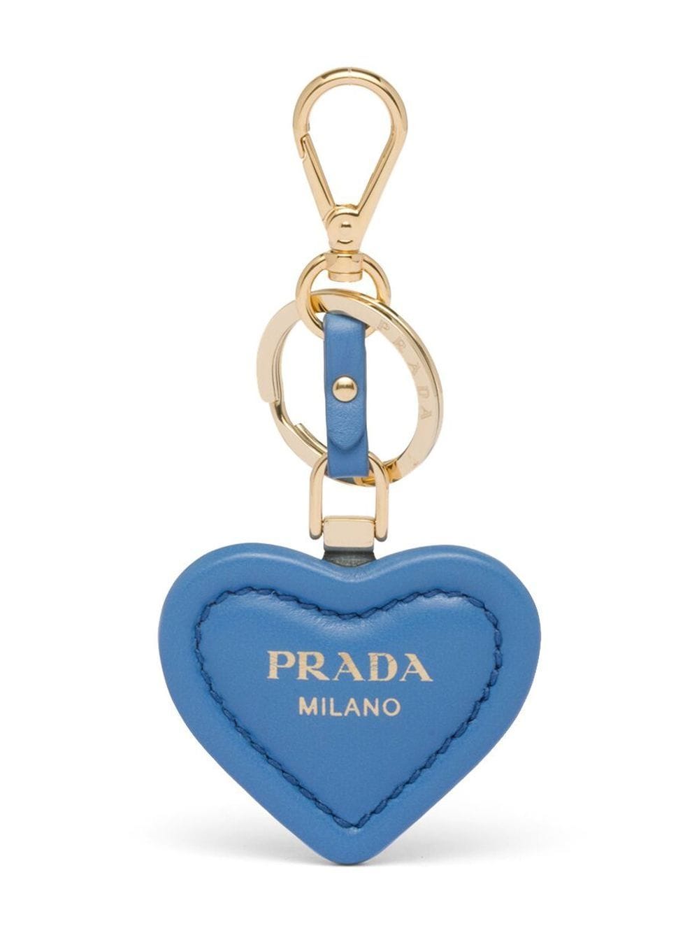 Prada Schlüsselanhänger mit Herzform - Blau von Prada