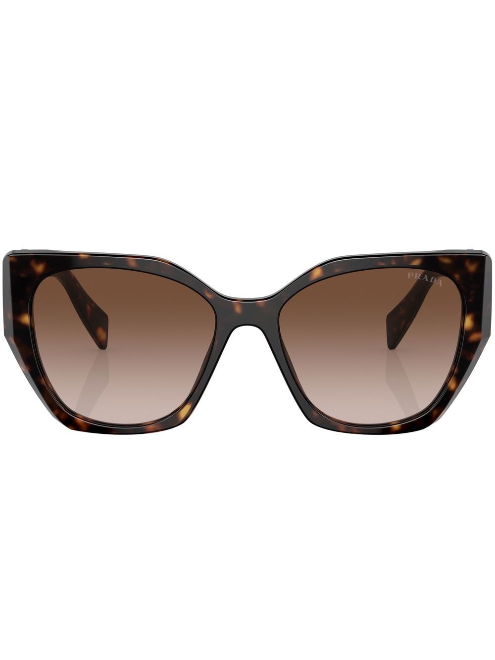 Prada Eyewear Sonnenbrille in Schildpattoptik - Grün von Prada Eyewear