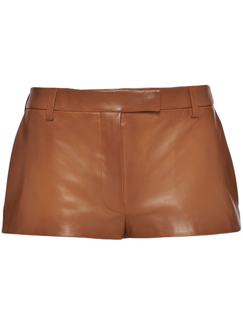 Prada Shorts aus Leder - Braun von Prada