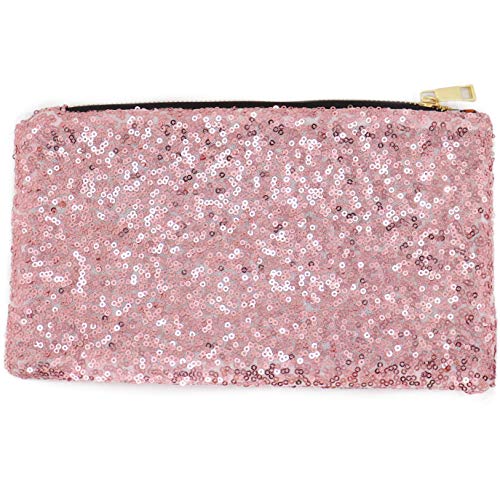 Pradize Rosa Glitter Tasche - 28x18 Cm - 10 Zoll von Pradize