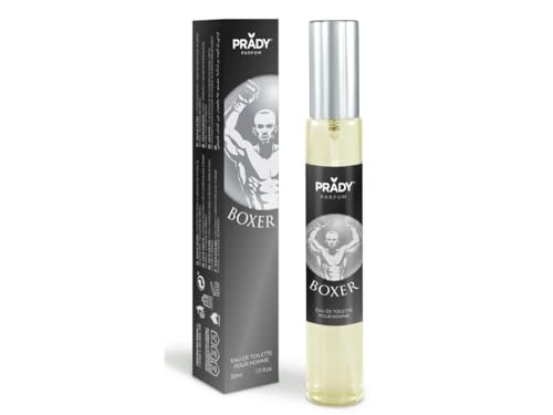 Prady - Eau de Toilette Boxer - 33ML - Maskuliner Duft für Männer - Erfrischend & Langanhaltend von Prady