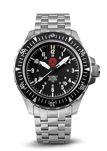 Praetorian Signifer Automatik H3 Uhr Trigalight Taucheruhr - Stahlarmband von Praetorian