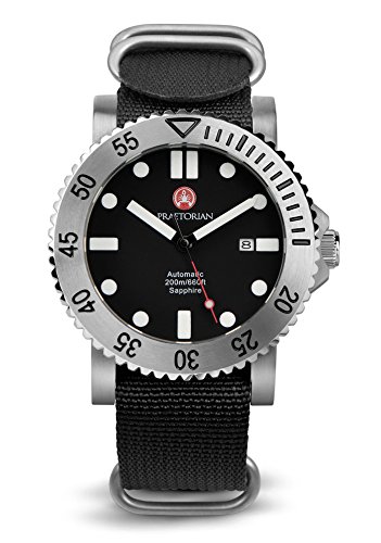 Praetorian Legionnaire Automatik Uhr - Divertec Zulu Armband von Praetorian