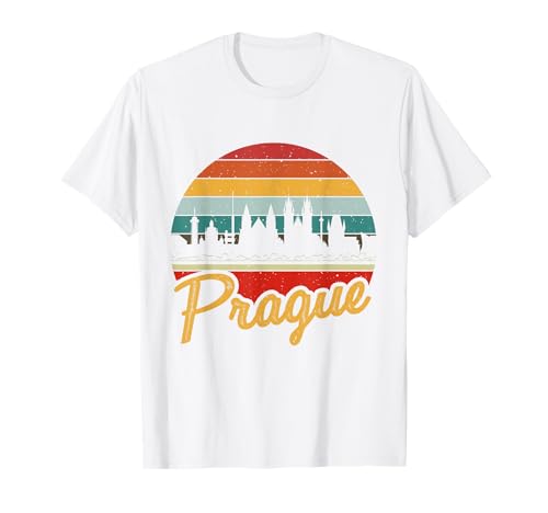 Prag Lieblingstadt Prague Geschenkideen & Designs T-Shirt, Weiß, Kurzarm, Small, Frauen, Humor, Weihnachten von Prag Lieblingstadt Prague Geschenkideen & Designs