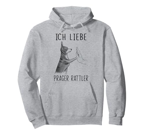 Ich Liebe Prager Rattler Hund Rattler Mama Prager Rattler Pullover Hoodie Ich Liebe Prager Rattler Hund Rattler Mama Prager Rattler Pullover Hoodie von Prager Rattler Geschenk Prager Rattler Liebhaber