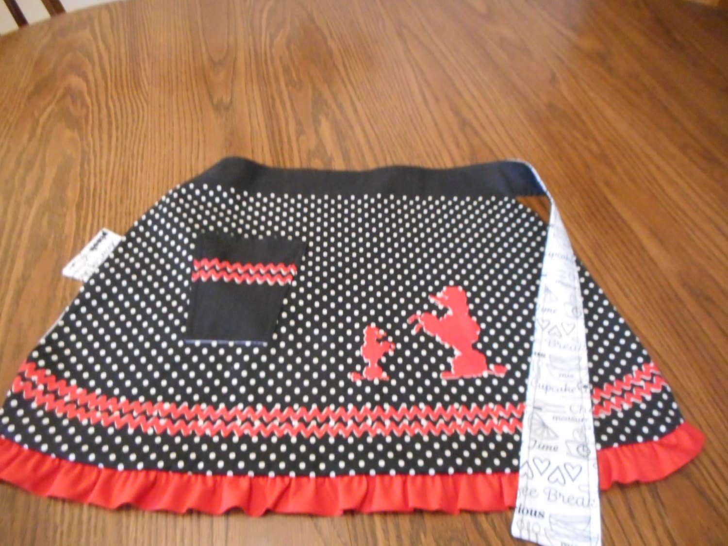 Vintage 1950Er Pudel Schürze - Wie Neu von PrairieArtsandCrafts