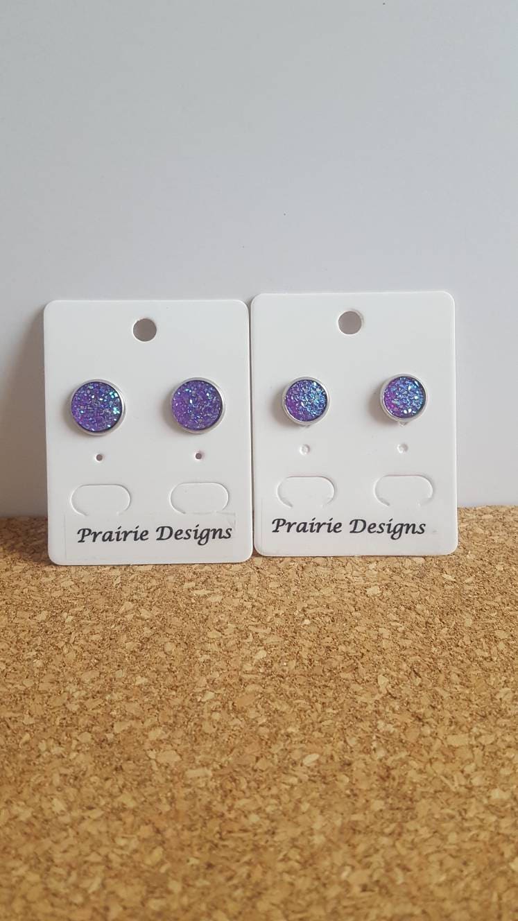 Druzy Ohrstecker - Funkeln Ohrringe Druzy Ohrstecker - Funkeln Ohrringe von PrairieDesignsbyMD