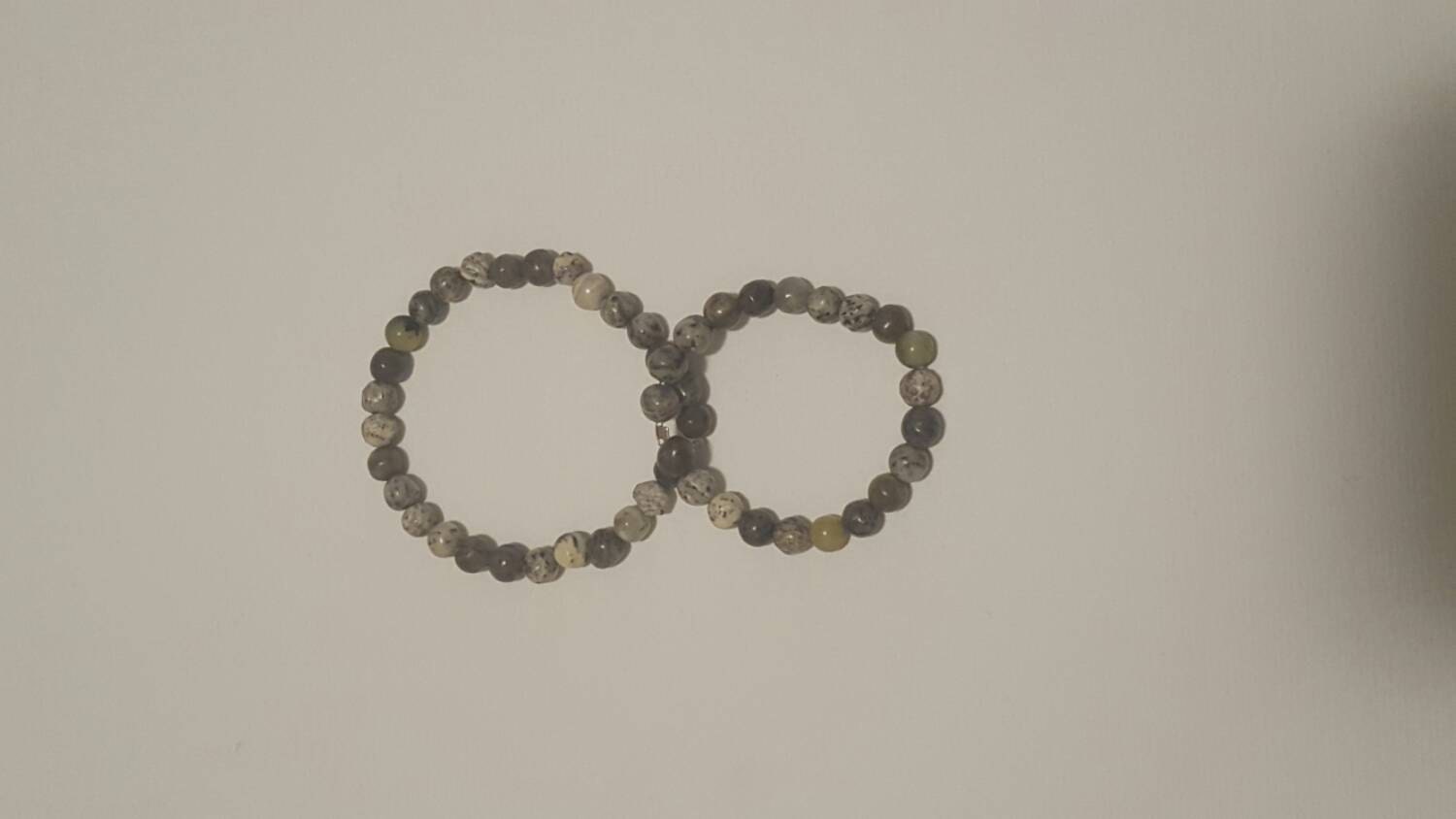 Mutter/Tochter Armbänder-Passende Natürliche Edelstein Armbänder Mutter/Tochter Armbänder-Passende Natürliche Edelstein Armbänder von PrairieDesignsbyMD