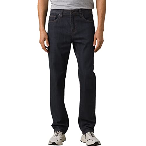 prAna Bridger Herrenjeans, leicht, konisch, strapazierfähig, Stretch, Slim Fit, Herren, Denim, 31W x 32L von Prana