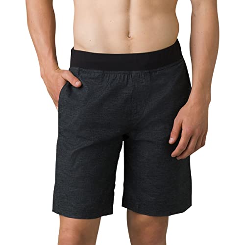 prAna Herren Vaha Shorts, M Kurze Hose, Schwarz/Schwarz, Medium von Prana