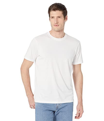 prAna Crew T-Shirt Standard Fit, Weiß, Groß von Prana