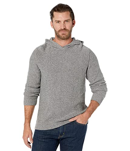 prAna North Loop Slim Hooded Sweater - Men's Pebble Grey, L von Prana