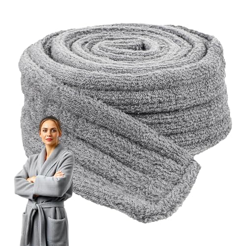 Prasacco Gürtel für Bademantel, Home Gürtel für Bademantel Frottee-Baumwolle Bademantel Gürtel Ersatz 180 x 5 cm Unisex Bademantel Gürtel Hotel-Bademantelgürtel Weicher Pyjama Gürtel Prasacco Gürtel für Bademantel, Home Gürtel für Bademantel Frottee-Baumwolle Bademantel Gürtel Ersatz 180 x 5 cm Unisex Bademantel Gürtel Hotel-Bademantelgürtel Weicher Pyjama Gürtel von Prasacco