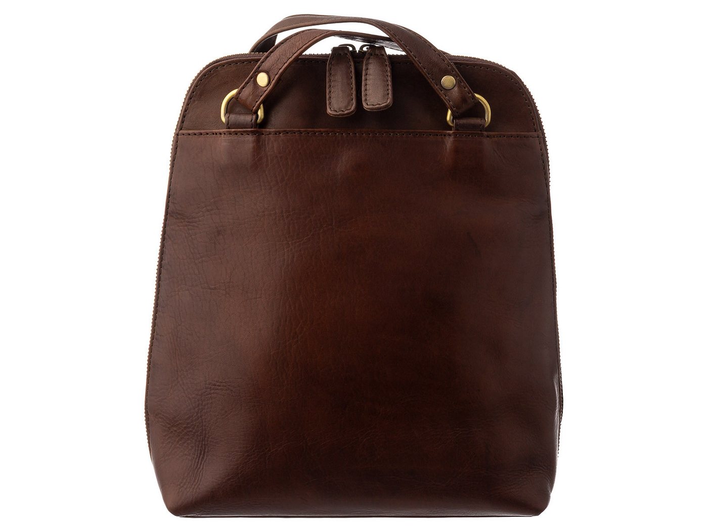 Prato Cityrucksack City Rucksack L400 Leder 2 in 1 Rucksack und Umhängetasche (ein Stück, 1-tlg., ca. B/H/T 23/31/8 cm), Leder von Prato