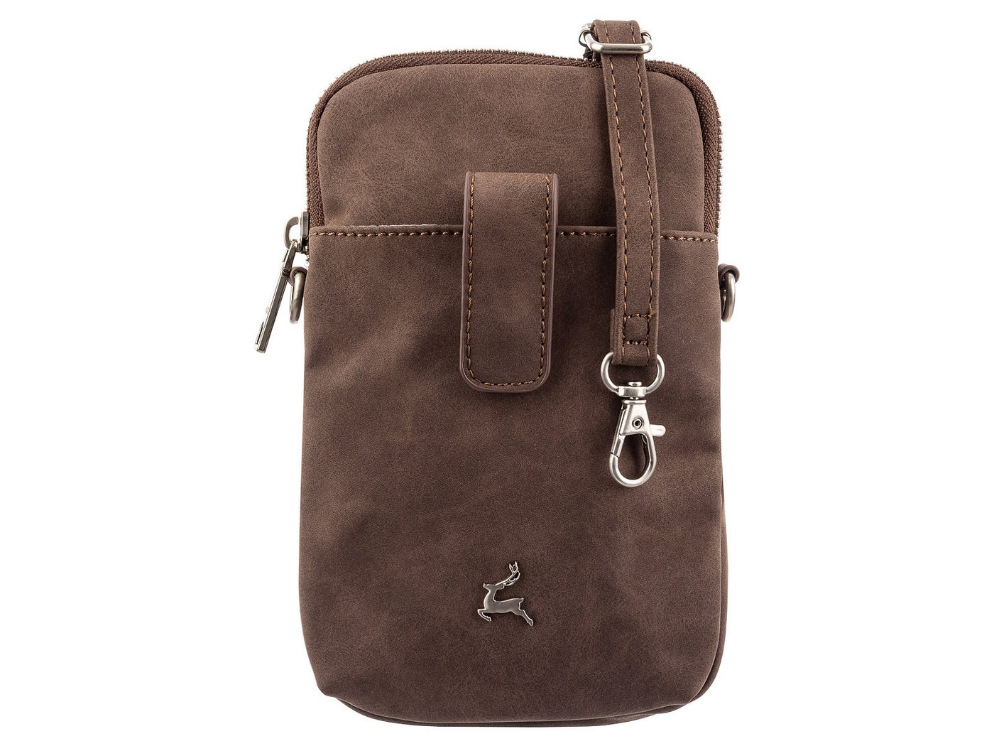 Prato Cityrucksack LM Joyce S917-P Handytasche Umhängetasche (1-tlg), leicht von Prato