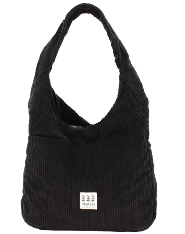 Prato - Prato Kordbeutel black Schwarz von Prato