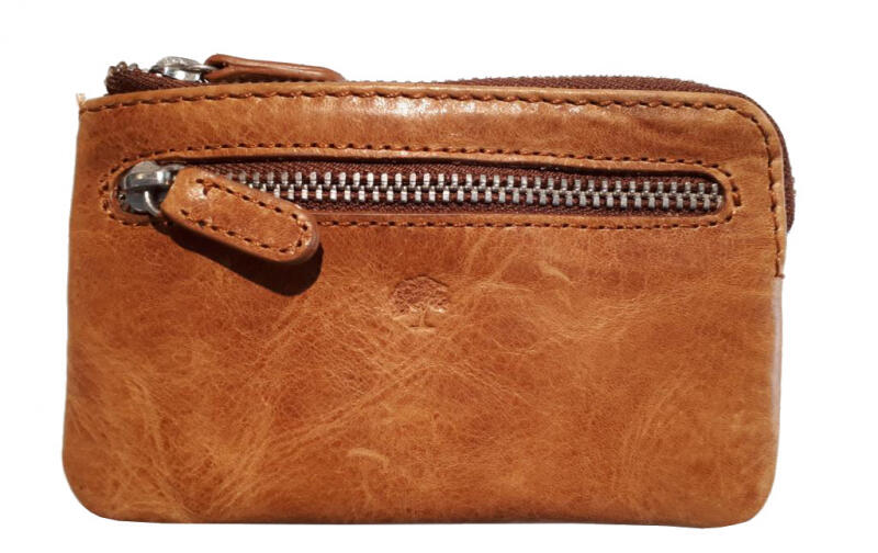 Prato - Prato LM Amra Schlüsseletui RFID mit RV echt Rindleder cognac Braun von Prato