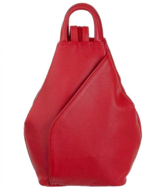 Prato - Prato LM Asif Cityrucksack echt Leder red Rot von Prato