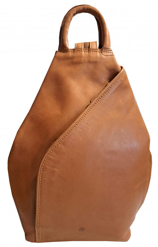 Prato - Prato LM Asif Freizeitrucksack echt Leder cognac Braun von Prato