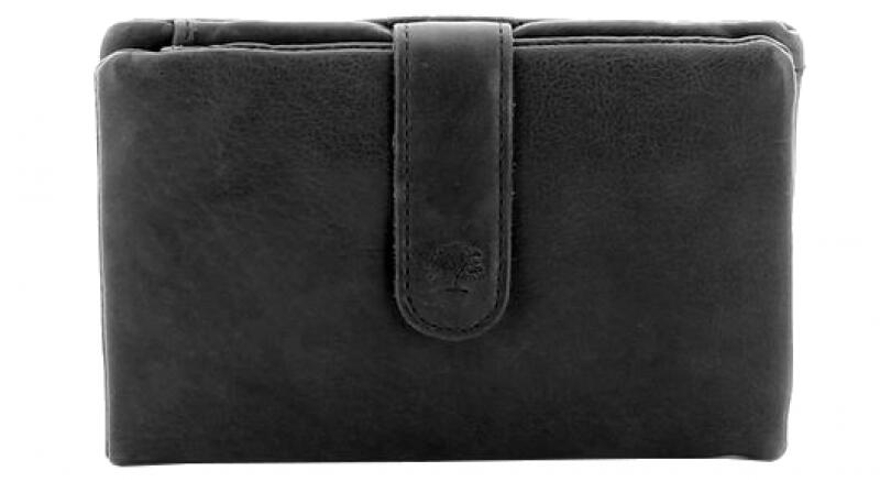 Prato - Prato LM Shahid Geldbörse mit RV RFID-Schutz echt Leder schwarz Schwarz von Prato