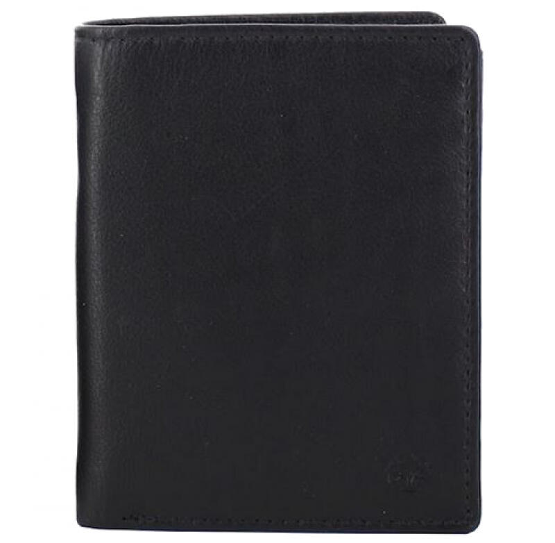 Prato - Prato LM Shahid Kombibörse mit RFID Schutz echt Leder schwarz Schwarz von Prato