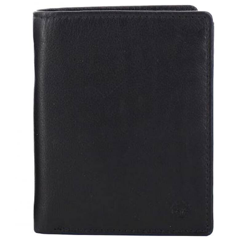 Prato - Prato LM Shahid Kombibörse mit RFID Schutz echt Leder schwarz Schwarz von Prato