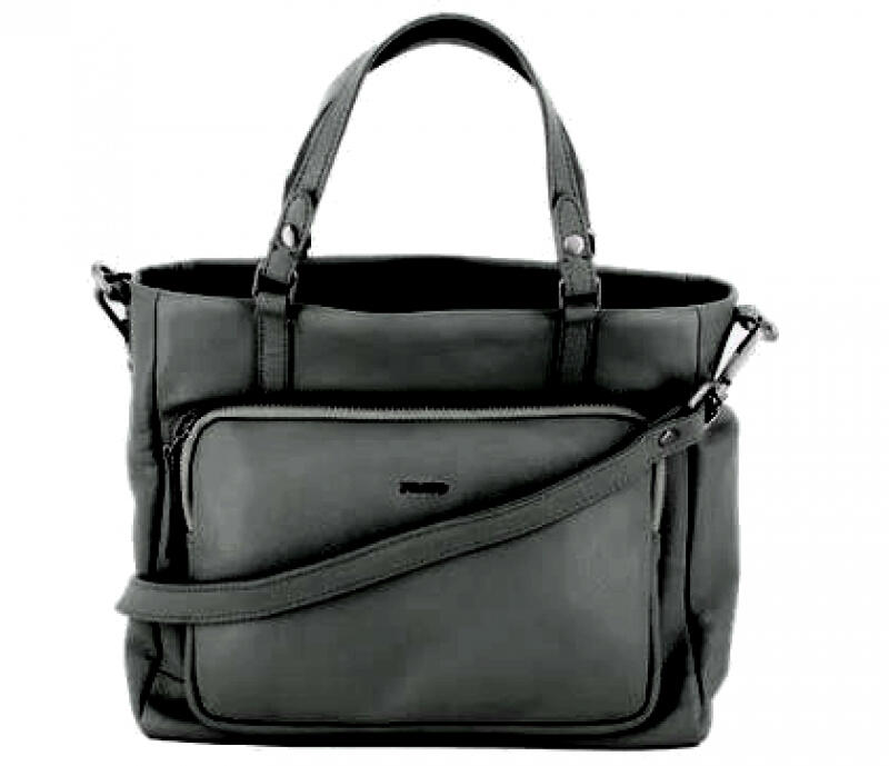 Prato - Prato LM Shahid Umhängetasche echt Rindleder black Schwarz von Prato