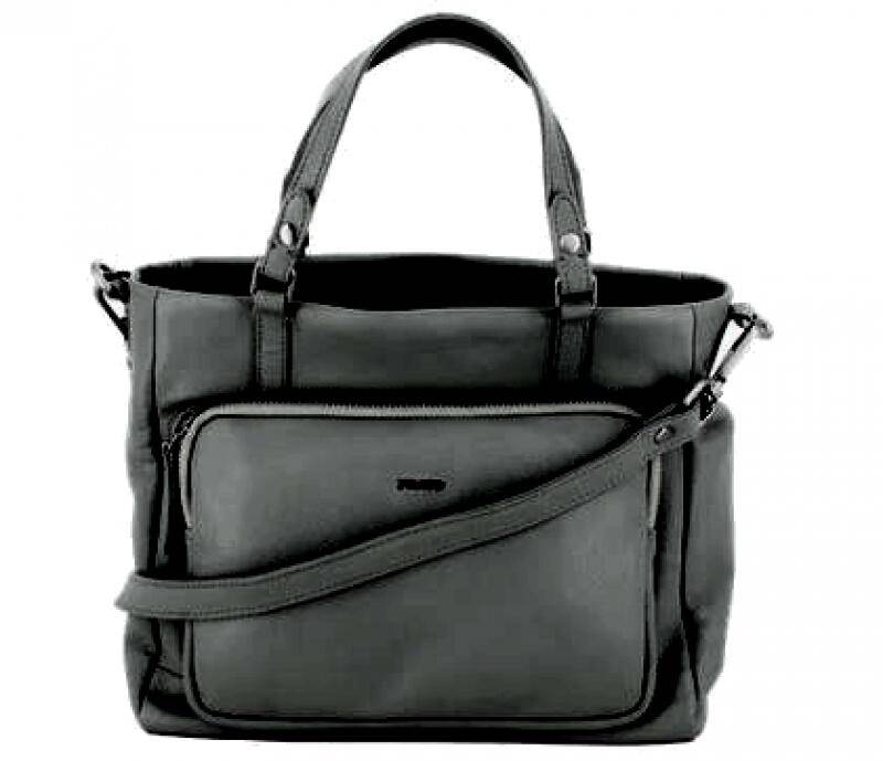 Prato - Prato LM Shahid Umhängetasche echt Rindleder black Schwarz von Prato