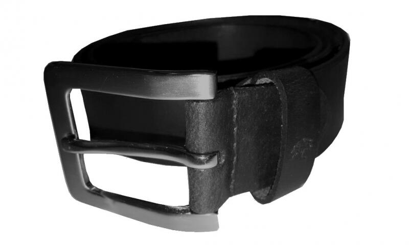 Prato - Prato LM Vishal G22 Jeansgürtel 100cm Büffelleder black Schwarz von Prato