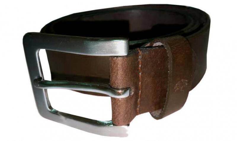 Prato - Prato LM Vishal Herrengürtel 110cm echt Leder dark brown Braun von Prato