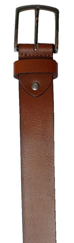 Prato - Prato LM Vishal Herrengürtel 115cm echt Leder dark cognac Braun von Prato