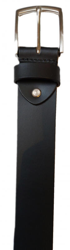 Prato - Prato LM Vishal Herrengürtel 95cm echt Leder black Schwarz von Prato