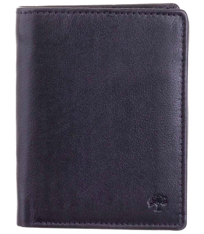 Prato - Prato Rahul Geldbörse echt Rindleder schwarz Schwarz von Prato