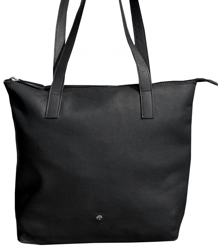 Prato - Prato Sharad Shopper echt Rindleder black Schwarz von Prato
