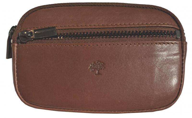 Prato - Schlüsseletui T Nappa Brown Braun von Prato