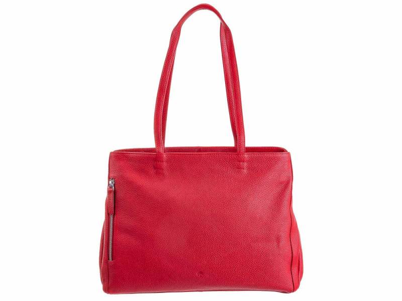 Prato Shopper LM K06 Asif Rindleder geprägt Shopper (ein Stück, 1-tlg., ca. B/H/T 36/28/12 cm), Modern von Prato