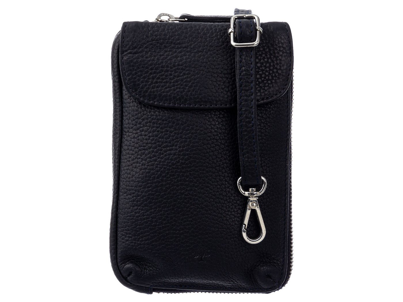 Prato Umhängetasche LM AJ08 Asif Rindleder geprägt Handy Umhängetasche (ein Stück, 1-tlg., ca. B/H/T 11/18/2 cm), Modern von Prato