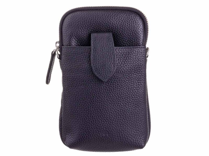 Prato Umhängetasche LM J07 Asif Rindleder glatt Handy Umhängetasche (ein Stück, 1-tlg., ca. B/H/T 13/22/3 cm), Modern von Prato