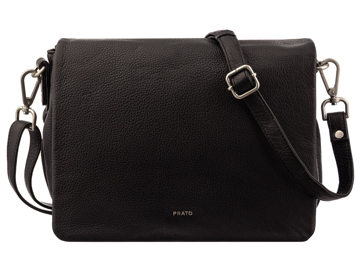 Prato Umhängetasche LM Shahid H40-N glattes Rindleder Handtasche (1-tlg) von Prato