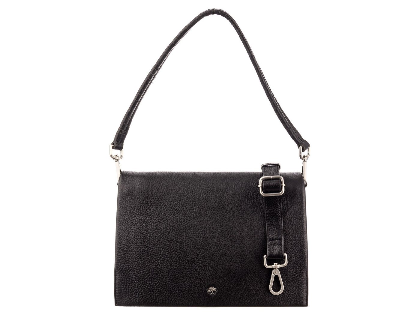 Prato Umhängetasche Umhängetasche H141-P Handtasche (Stück, 1-tlg., 1), Rindleder von Prato