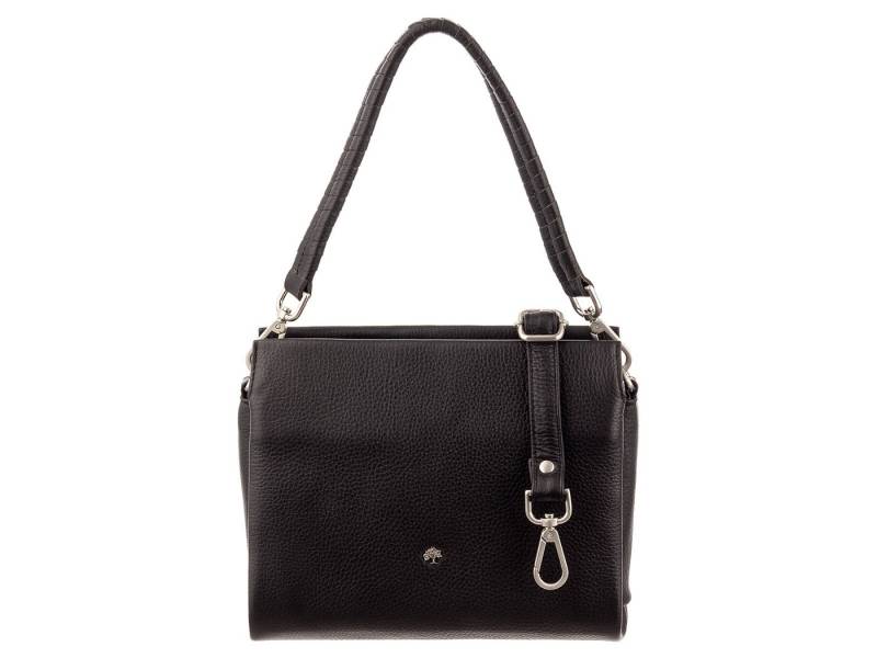 Prato Umhängetasche Umhängetasche J172-P Handtasche (Stück, 1-tlg., 1), Rindleder von Prato