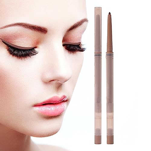 Gel-Eyeliner,Einziehbarer Eyeliner-Gelstift - Hochpigmentierter Eyeliner mit Gelformel – Kreieren Sie mutige Looks für Frauen Pratvider von Pratvider