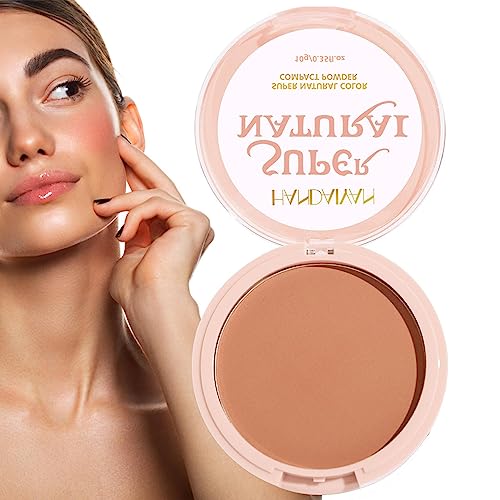 Gesichtspuder,Abbindendes Make-up-Puder zur Ölkontrolle im Gesicht | Tragbares, wasserfestes Make-up-Zubehör, langlebig für Damen, Herren, Mädchen, Hochzeit, Party, Freizeit, tagsüber Pratvider von Pratvider