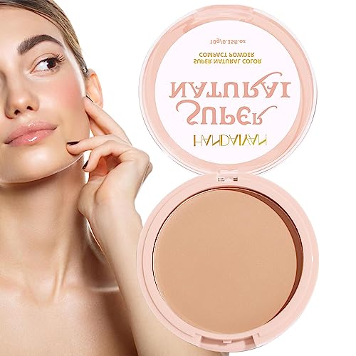 Gesichtspuder | Ölkontrollierendes Make-up-Puder zum Festigen des Gesichts | Tragbares, wasserfestes Make-up-Zubehör, langlebig für Damen, Herren, Mädchen, Hochzeit, Party, Freizeit, Pratvider von Pratvider