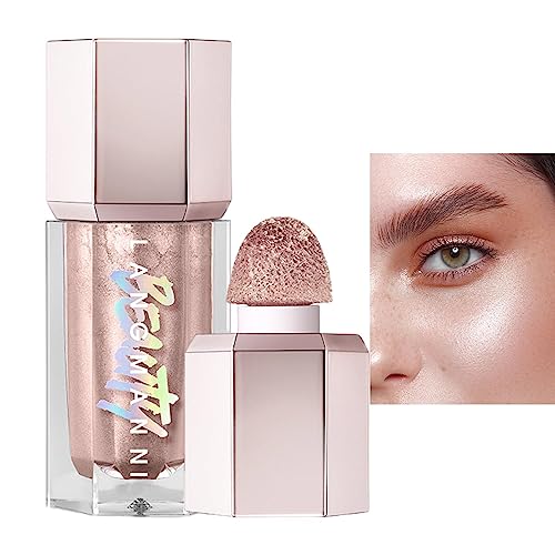 Highlight-Make-up-Flüssigkeit,Liquid Luminizer Shimmer Stick Langlebig - Wasserfester, glatter Glitzer-Textmarker, funkelnder Textmarker, langlebiger flüssiger Luminizer-Schimmerstift Pratvider von Pratvider