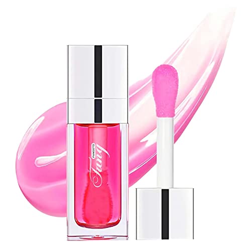 Lippenöl | Feuchtigkeitsspendendes Lip Oil Gloss,6 ml transparentes, pflegendes Lippenöl, Lippenbalsam, nicht klebriges Lippenöl, getönter Lippenbalsam für die Lippenpflege und trockene Pratvider von Pratvider