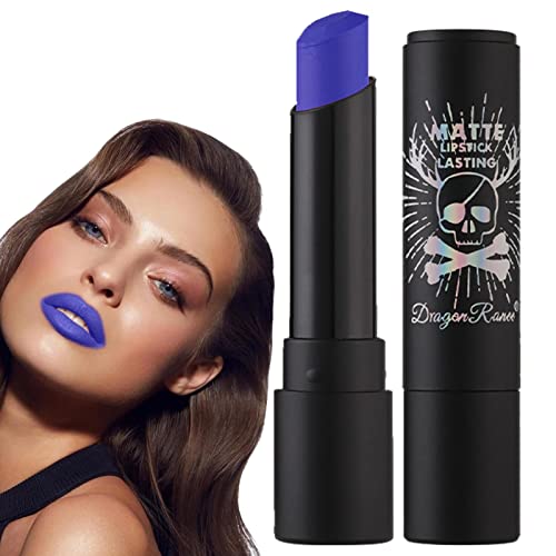 Samtmatter Lippenstift,Dark Colors Matte Lipgloss für Damen - Lippenstift im klassischen amerikanischen Stil, wasserfest, langanhaltend, glatt, weiche Reichweite, Farben, voller Lippenglanz, Pratvider von Pratvider