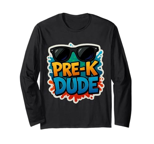 Pre-K Dude Pre K PreK Sonnenbrille Back to School Boys Langarmshirt Pre-K Dude Pre K PreK Sonnenbrille Back to School Boys Langarmshirt von Pre-K Dude Pre K Sunglasses Boys Products