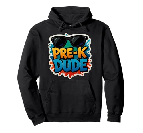 Pre-K Dude Pre K PreK Sonnenbrille Back to School Boys Pullover Hoodie von Pre-K Dude Pre K Sunglasses Boys Products