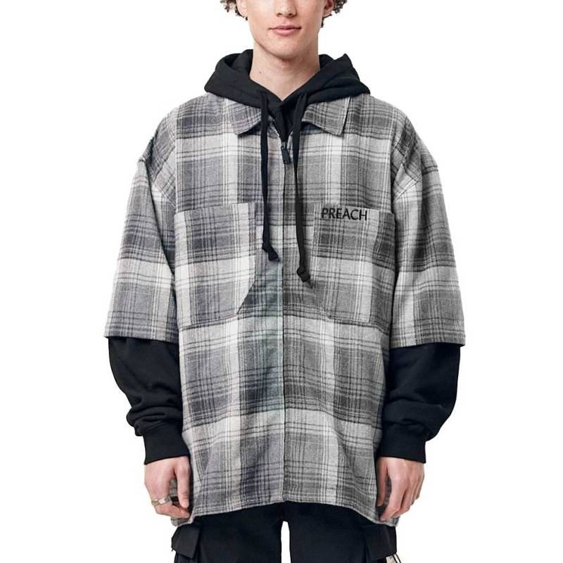 Preach Zipped Check Shirt von Preach